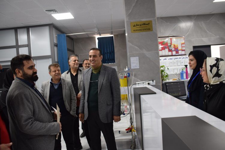 بازدید رئیس دانشگاه علوم پزشکی اراک از مجموعه‌های بهداشتی و درمانی شهرستان محلات