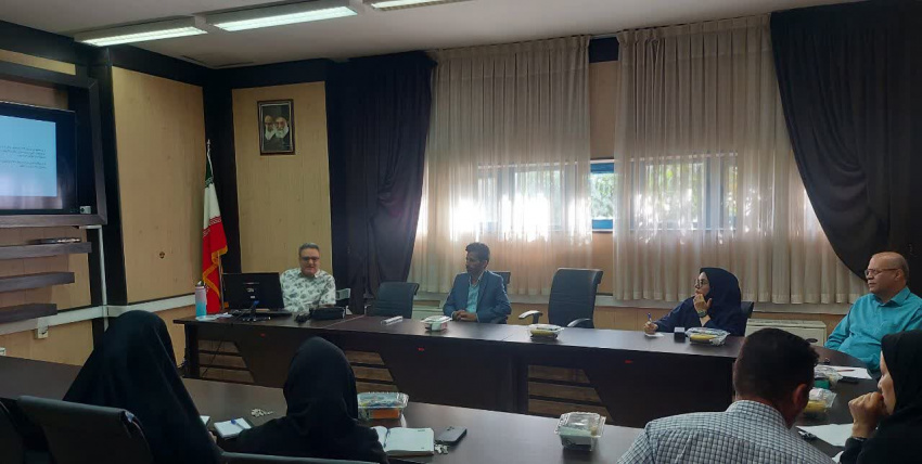 جلسه ی دفاع از پروپوزال آقای سید مرتضی حسینی دانشجوی کارشناسی ارشد پرستاری داخلی جراحی