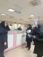 بازدید رئیس اداره پرستاری دانشگاه از بیمارستان امیرکبیر