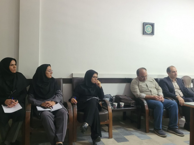 نشست هم اندیشی مدیریت بحران با حضور رئیس اداره پرستاری دانشگاه