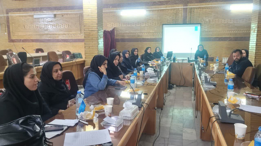 جلسه هم اندیشی رئیس اداره پرستاری با مدیران خدمات پرستاری دانشگاه؛ بررسی حاکمیت و مدیریت منابع انسانی