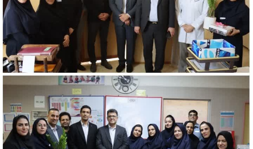 تجلیل از پرستاران مرکز آموزشی درمانی امیرکبیر به مناسبت روز پرستار