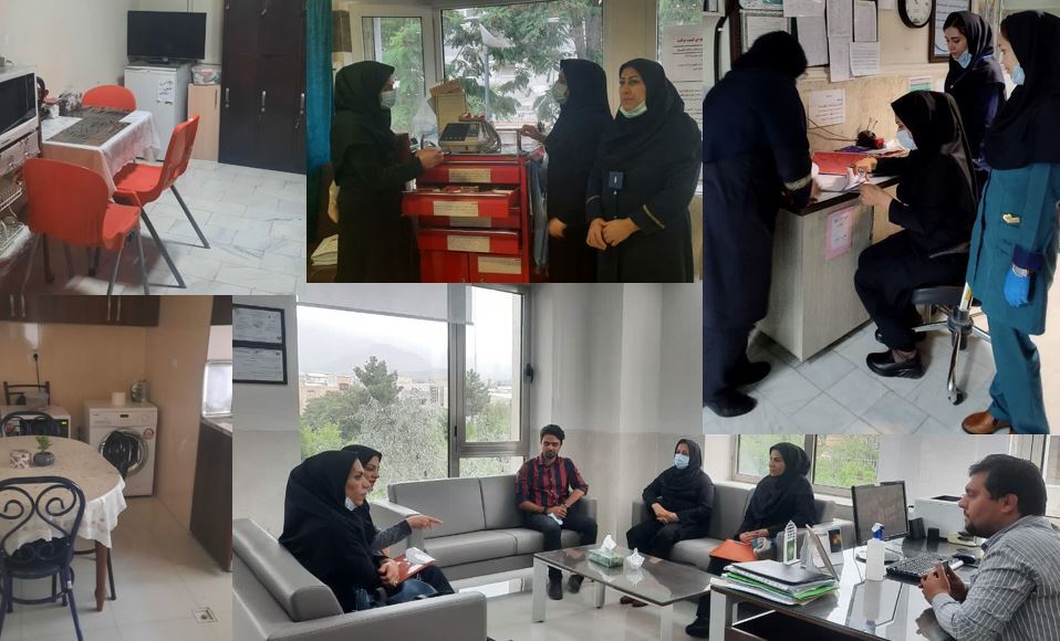 بازدید از بیمارستان والفجر تفرش