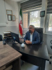 جلسه دکتر حیدری زاده با پرسنل دانشکده دندان
