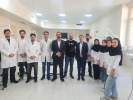 بازدید دکتر حیدری زاده از بخش های دانشکده دندانپزشکی