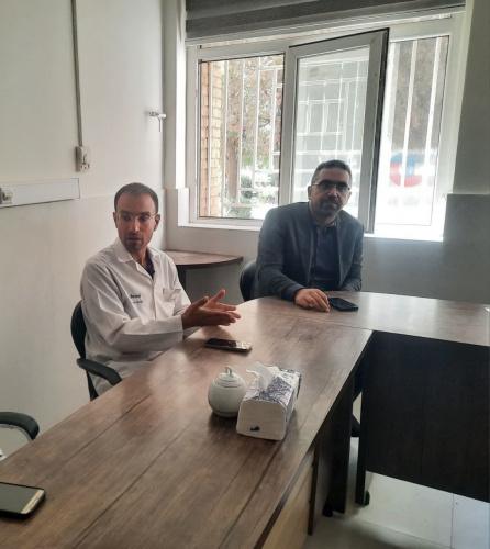 جلسه ریاست دانشکده و معاون آموزشی با پرستاران دانشکده دندانپزشکی