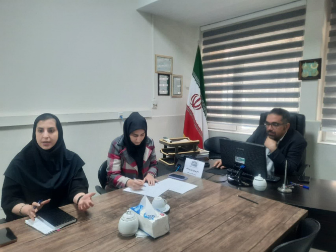 برگزاری جلسه ریاست دانشکده نماینده دانشجویان