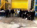 بازدید علمی دانشجویان مهندسی بهداشت حرفه‌ای و ایمنی کار از مراکز صنعتی