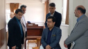 بازدید معاون آموزشی دانشگاه از دانشکده بهداشت