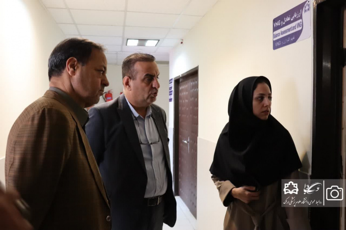 بازدید رییس دانشگاه علوم پزشکی اراک از دانشکده های توانبخشی دندانپزشکی
