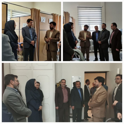 بازدید اعضای شورای شهر از دانشکده توانبخشی