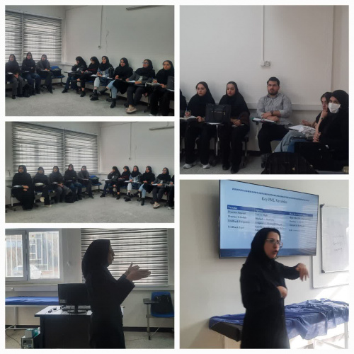 برگزاری کارگاه &quot; روش درمانی NDP۳ در درمان آپراکسی &quot;