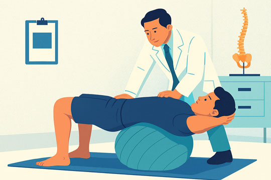 ارایه خدمات فیزیوتراپی کف لگن در کلینیک باغچه بان