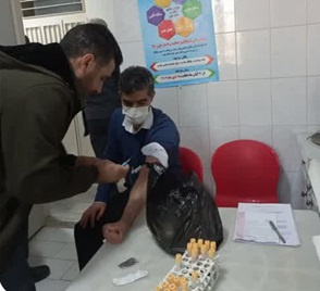 اجرای طرح غربالگری دیابت و فشار خون کارکنان ادارات شهر هندودر