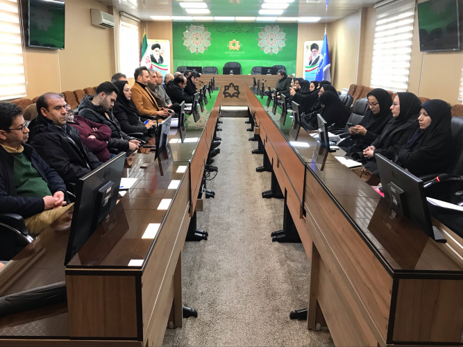برگزاری چهارمین جلسه شورای  پیام گزاران سلامت استان