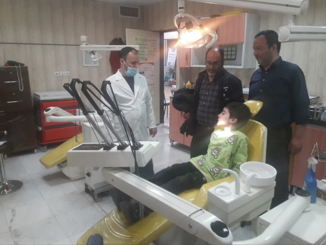 اقدام جهادی و داوطلبانه دندانپزشکان آشتیانی