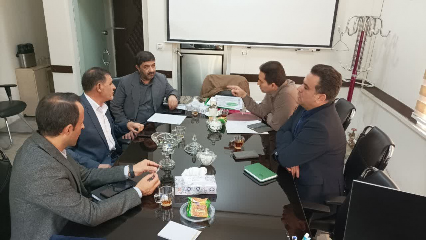 جلسه هماهنگی ، پیگیری و ساخت همراه سرای بیمارستان امیر المومنین (ع)