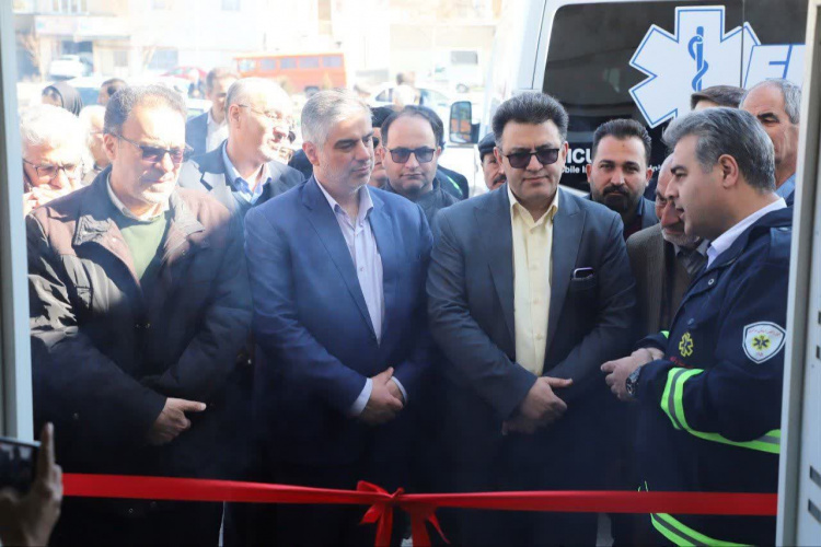 افتتاح پایگاه اورژانس خیرساز شهید یحیایی اراک