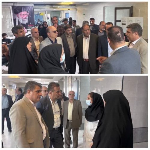 بازدید رئیس دانشگاه علوم پزشکی اراک از پروژه‌های عمرانی خیر ساز در حال اجرا