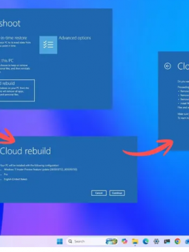 We explain why Cloud rebuild is one of Windows 11’s most important new features, and how it lets you recover your PC without a USB drive or complicated steps