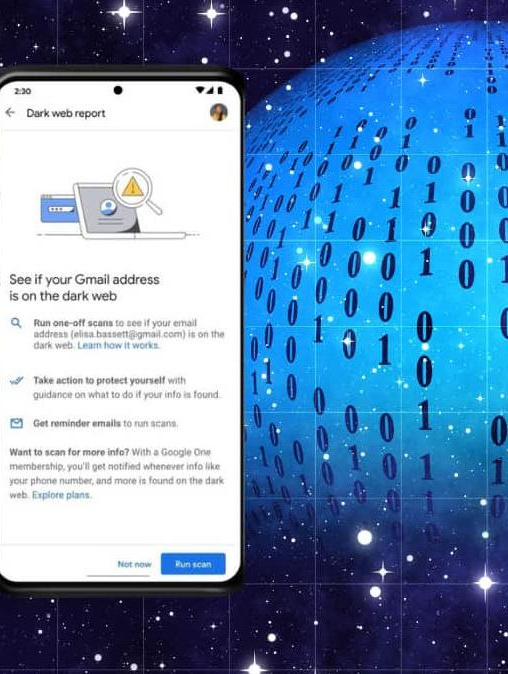 Google’s Latest Android Feature Drop: Dark Web Search for Gmail ID