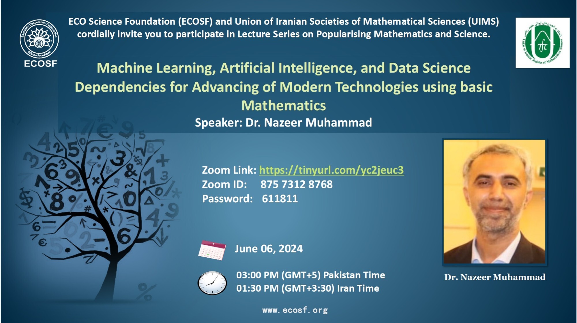 Machine Learning, Artificial Intelligence, and Data Science Dependencies for Advancing of Modern Technologies using basic Mathematics