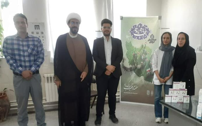 اهدای اقلام و تجهیزات پزشکی به مرکز خدمات جامع سلامت روستایی جفتان
