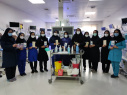 روز جهانی بهداشت دست در بیمارستان آیت الله طالقانی اراک