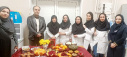 بازدید رئیس مرکز به مناسبت شب یلدا از مرکز آموزشی درمانی آیت اله طالقانی اراک