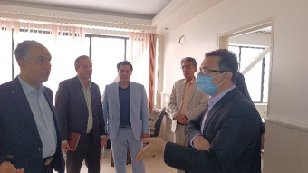 بازدید دکتر فریده رنجبران سرپرست معاونت درمان و بیماری های دانشگاه علوم پزشکی اراک از محل کلینیک سطح ۲ ناباروری