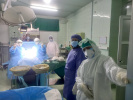 سزارین اورژانس بیمار مبتلا به کرونا در بیمارستان طالقانی