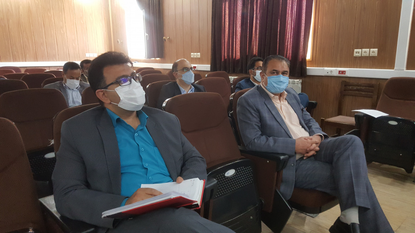 حضور هیئت رئیسه دانشگاه علوم پزشکی اراک در بیمارستان طالقانی