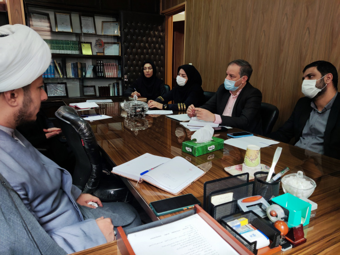 برگزاری کمیته فرهنگی در مرکز آموزشی درمانی آیت الله طالقانی اراک