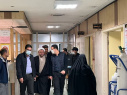 بازدید  حجت الاسلام والمسلمین حاج آقا حسنوند مسئول محترم نهاد مقام معظم رهبری در دانشگاه علوم پزشکی اراک