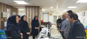 دیدار نوروزی رئیس مرکز آموزشی درمانی حضرت ولیعصر ( عج ) با کارکنان