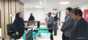 دیدار نوروزی رئیس مرکز آموزشی درمانی حضرت ولیعصر ( عج ) با کارکنان