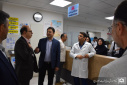 دیدار معاون درمان دانشگاه و رئیس بیمارستان با پزشکان به مناسبت روز پزشک