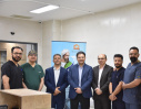 دیدار معاون درمان دانشگاه و رئیس بیمارستان با پزشکان به مناسبت روز پزشک
