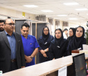 دیدار معاون درمان دانشگاه علوم پزشکی با پرستاران مرکز آموزشی درمانی حضرت ولیعصر (عج) بمناسبت ولادت حضرت زینب( س ) و بزرگداشت مقام پرستار