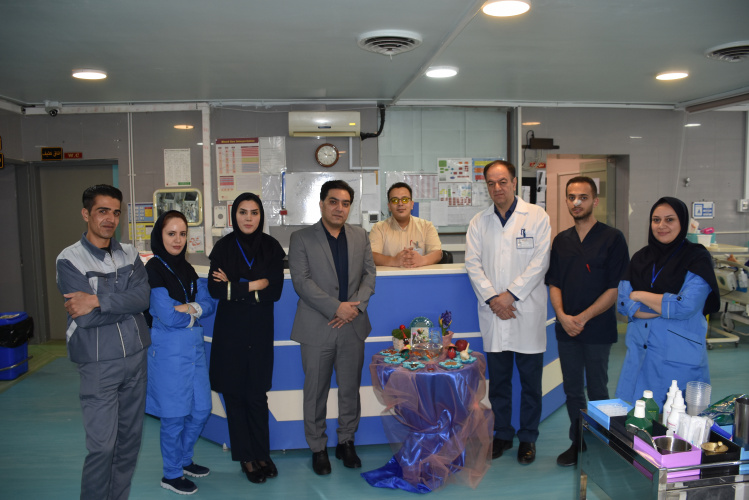 تبریک عید نوروز از سوی سرپرست بیمارستان حضرت ولیعصر (عج) به پرسنل بیمارستان