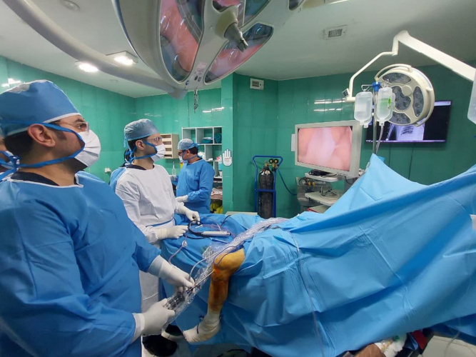 انجام مجدد اعمال جدید جراحی ارتوپدی در بیمارستان ولیعصر(عج) اراک