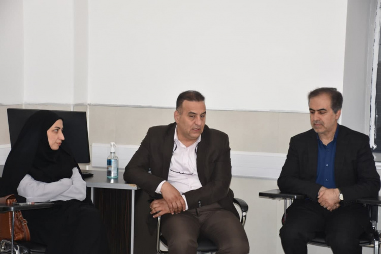 دیدار رئیس دانشگاه علوم پزشکی با گروه رادیولوژی