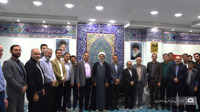 برگزاری مراسم قرائت زیات عاشورا و افتتاحیه نمازخانه مرکز آموزشی درمانی حضرت ولیعصر ( عج )