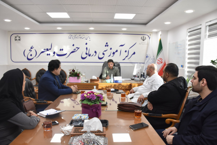 جلسه آمار مقایسه ای گرافی ها و CT  SCAN برگزار شد