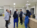  بازدید رییس دانشگاه علوم پزشکی اراک از بیمارستان حضرت ولیعصر(عج)