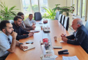 برگزاری جلسه با سرمایه گذار پنلهای خورشیدی