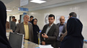 بازدید مشاور معاون توسعه و مدیرکل بودجه وزارت بهداشت از بخش‌های مختلف بیمارستان حضرت ولیعصر(عج) اراک