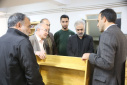 بازدید مسئولان دانشگاه از خوابگاه امام رضا(ع) به مناسبت روز دانشجو