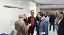 بازدید معاون توسعه و مدیریت منابع دانشگاه علوم پزشکی اراک از سلف دانشجویی 