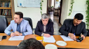 نشست صمیمی معاون توسعه دانشگاه با سرپرست شبکه بهداشت و درمان شهرستان کمیجان